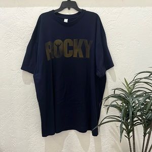 ROCKY Big & Tall Men’s Navy Blue T - Shirt Size 3XL EUC